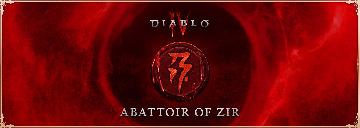 Rain Blood in Abattoir of Zir — Diablo IV — Blizzard News